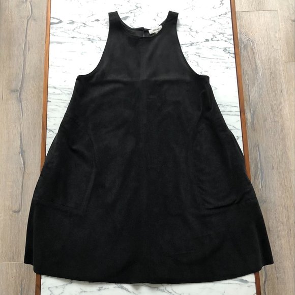 Aritzia Wilfred Trompette Faux Suede Mini Dress - Picture 3 of 3